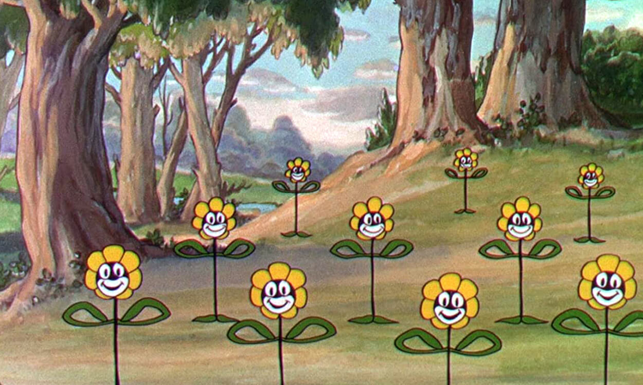 Деревья дисней. Disney «цветы и деревья» 1932. Flowers and Trees Уолта Диснея.