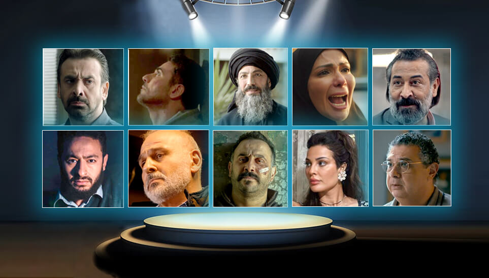 أبرز نجوم المسلسلات المصرية والعربية لعام 2021
